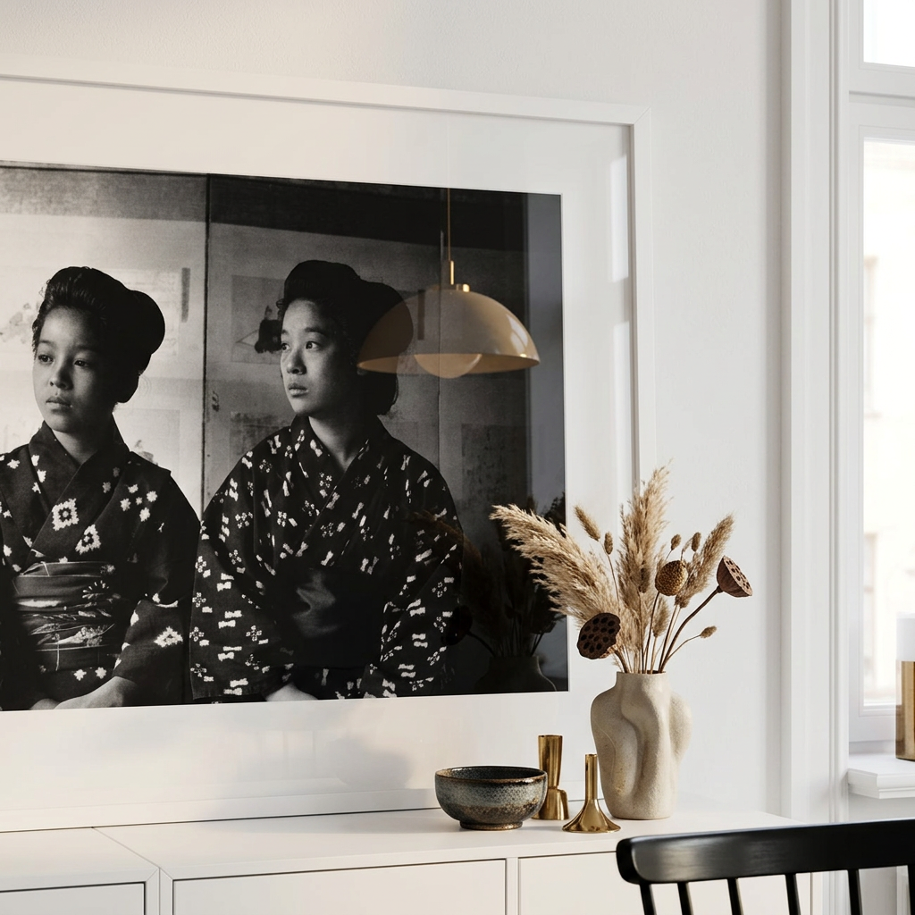 Two Women in Kimonos