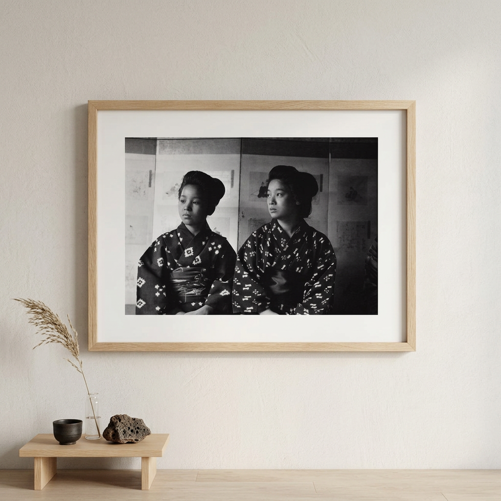 Two Women in Kimonos