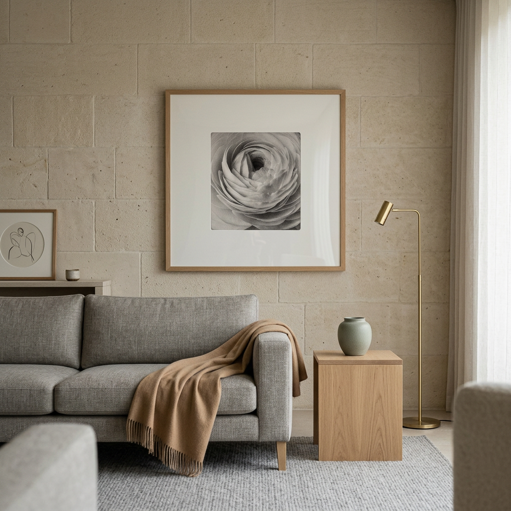 Ranunculus No. III — Study on White